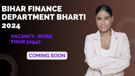 Bihar Finance Department Bharti 2024