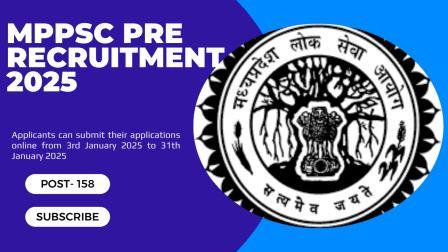 MPPSC Pre Recruitment 2025