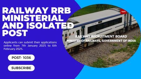 Railway RRB Ministerial and Isolated Post