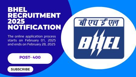 BHEL Recruitment 2025 Notification