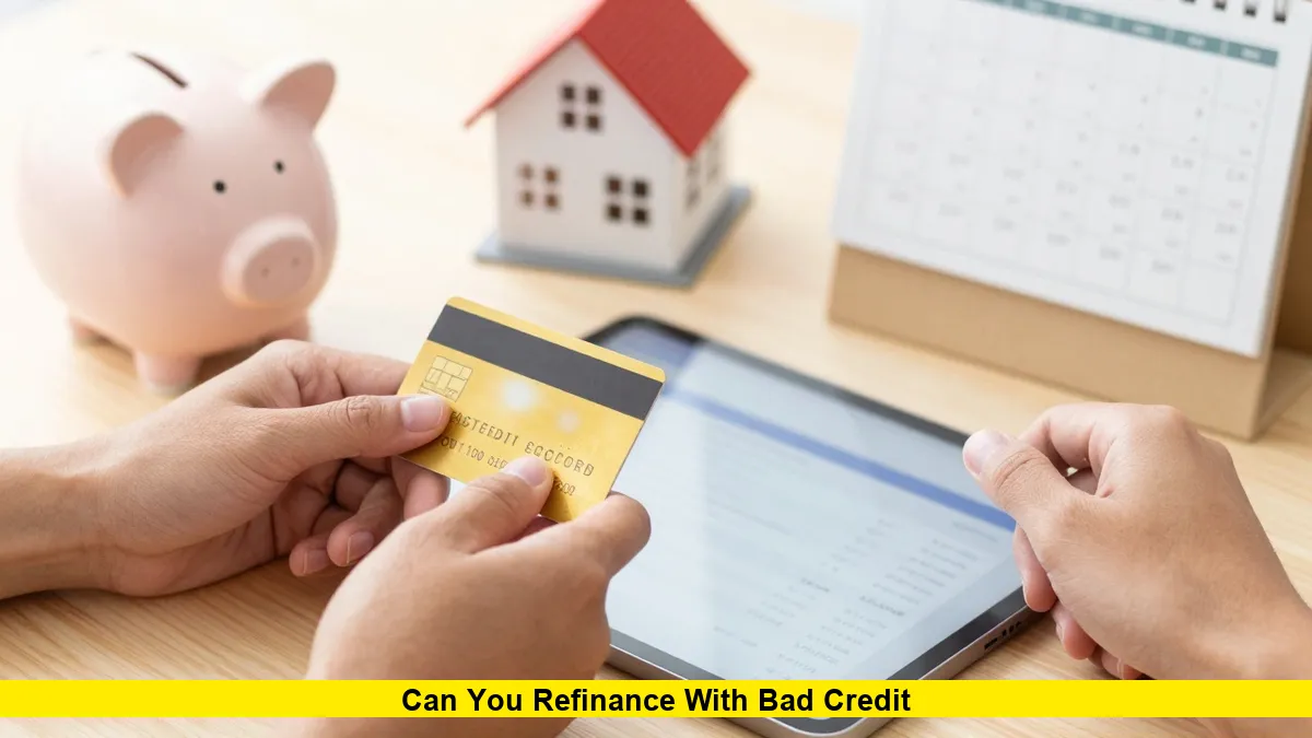 Can you refinance with bad credit