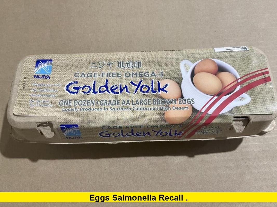 Eggs Salmonella Recall