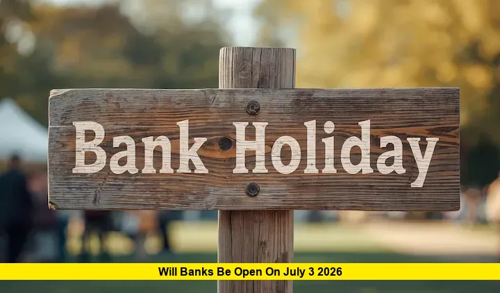 Will Banks Be Open on July 3 2026